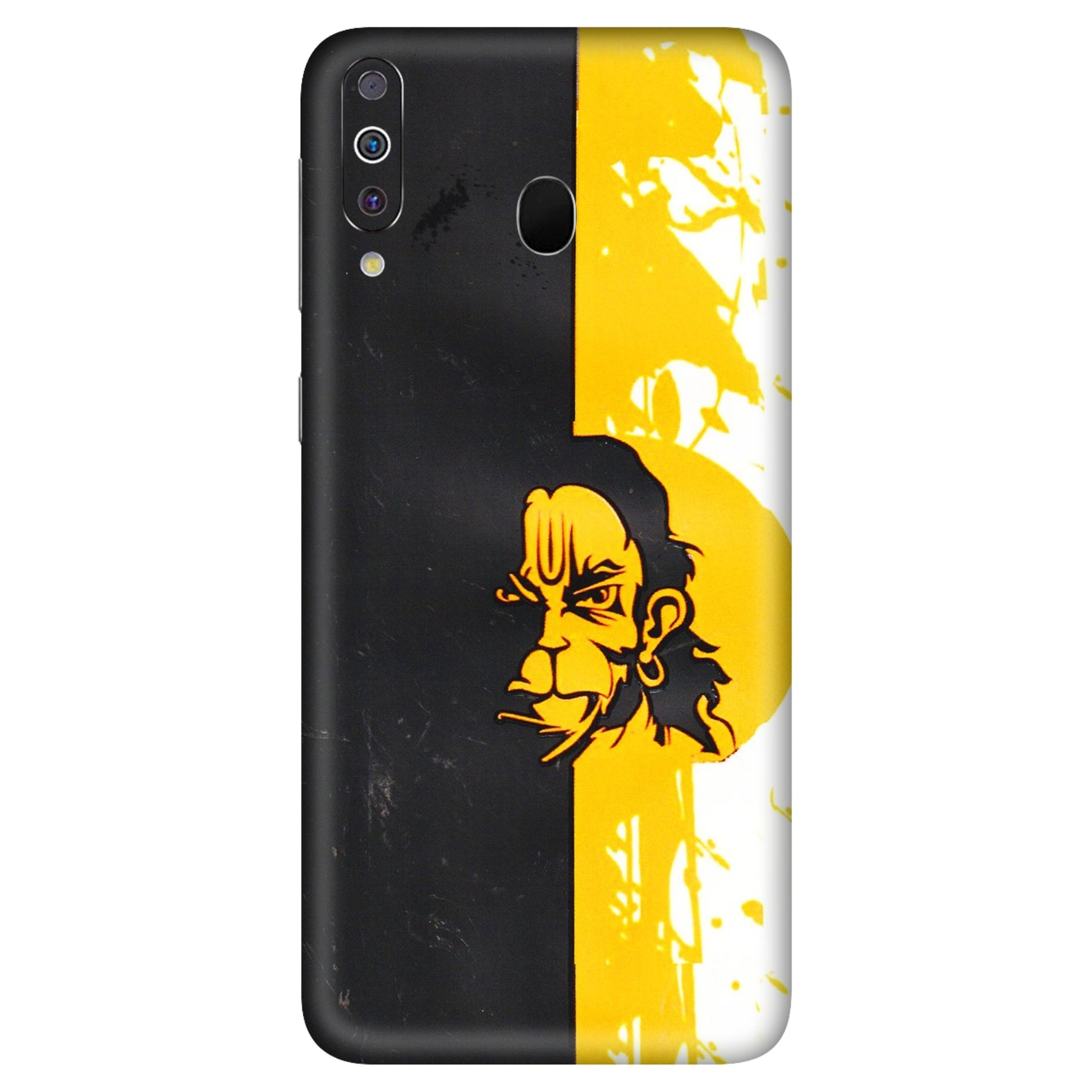 Samsung M/F/Note/Flip and C Phone Skins (All Models) - Bajrangbali - 3D Embossed Finish (L-151) Samsung Galaxy M30