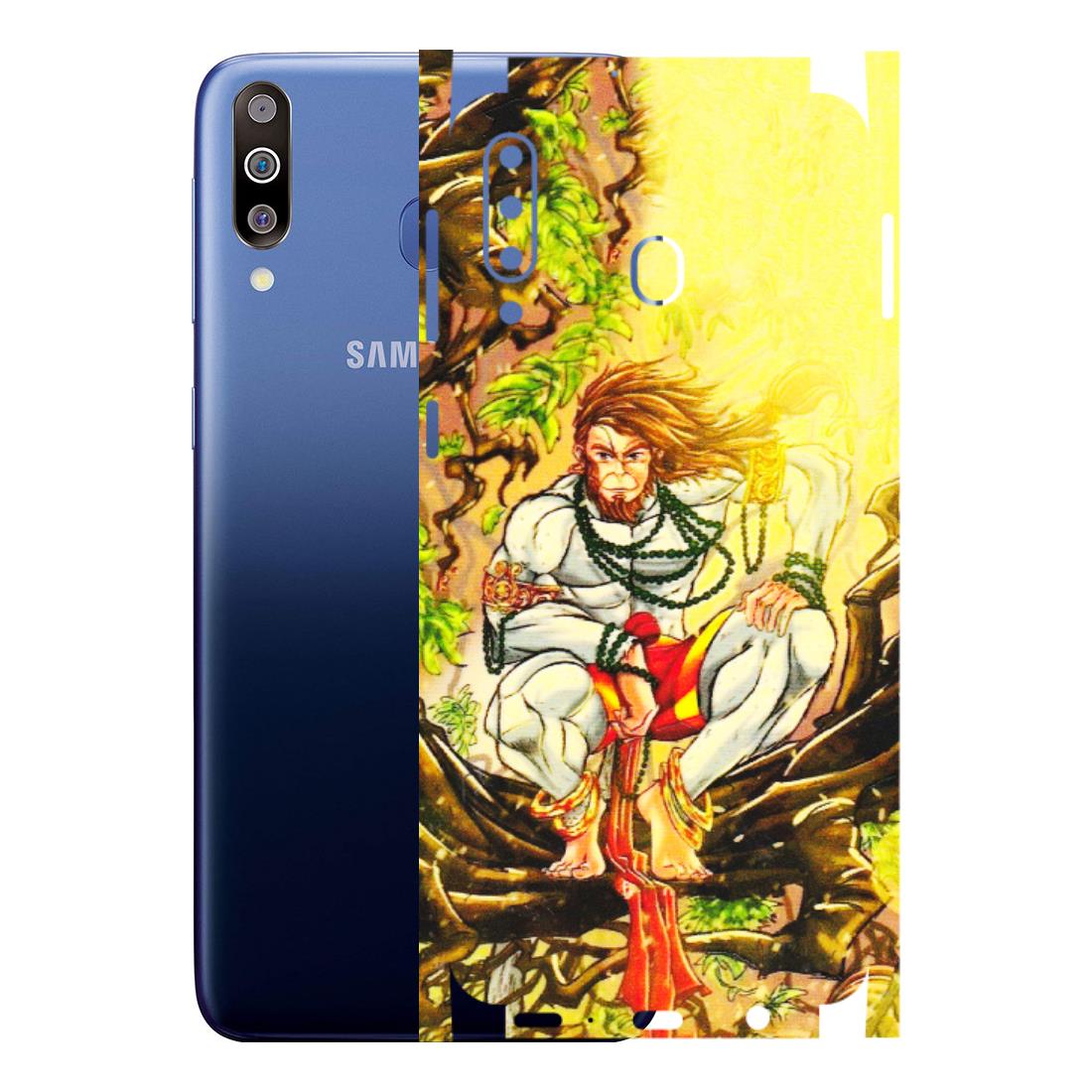 Samsung M/F/Note/Flip and C Phone Skins (All Models) - Lord Hanuman - 3D Embossed Finish (L-152) Samsung Galaxy M30