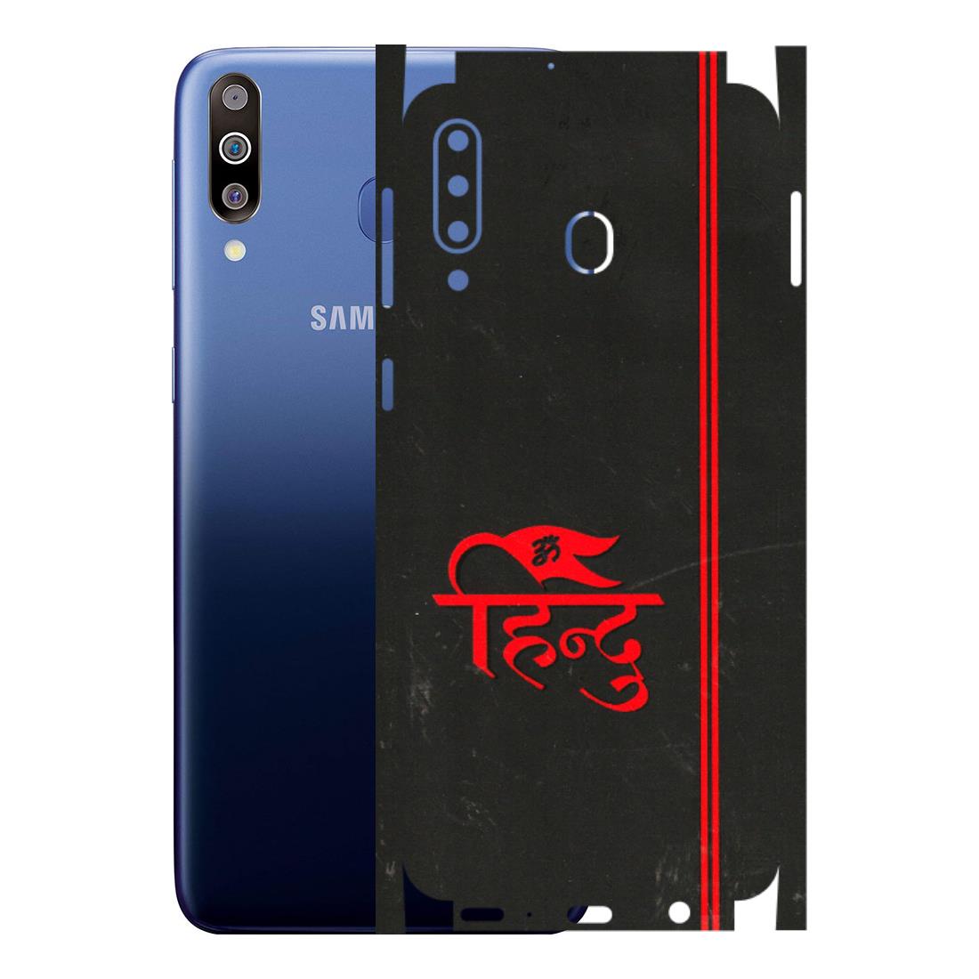 Samsung M/F/Note/Flip and C Phone Skins (All Models) - Hindu Black - 3D Embossed Finish (L-153) Samsung Galaxy M30