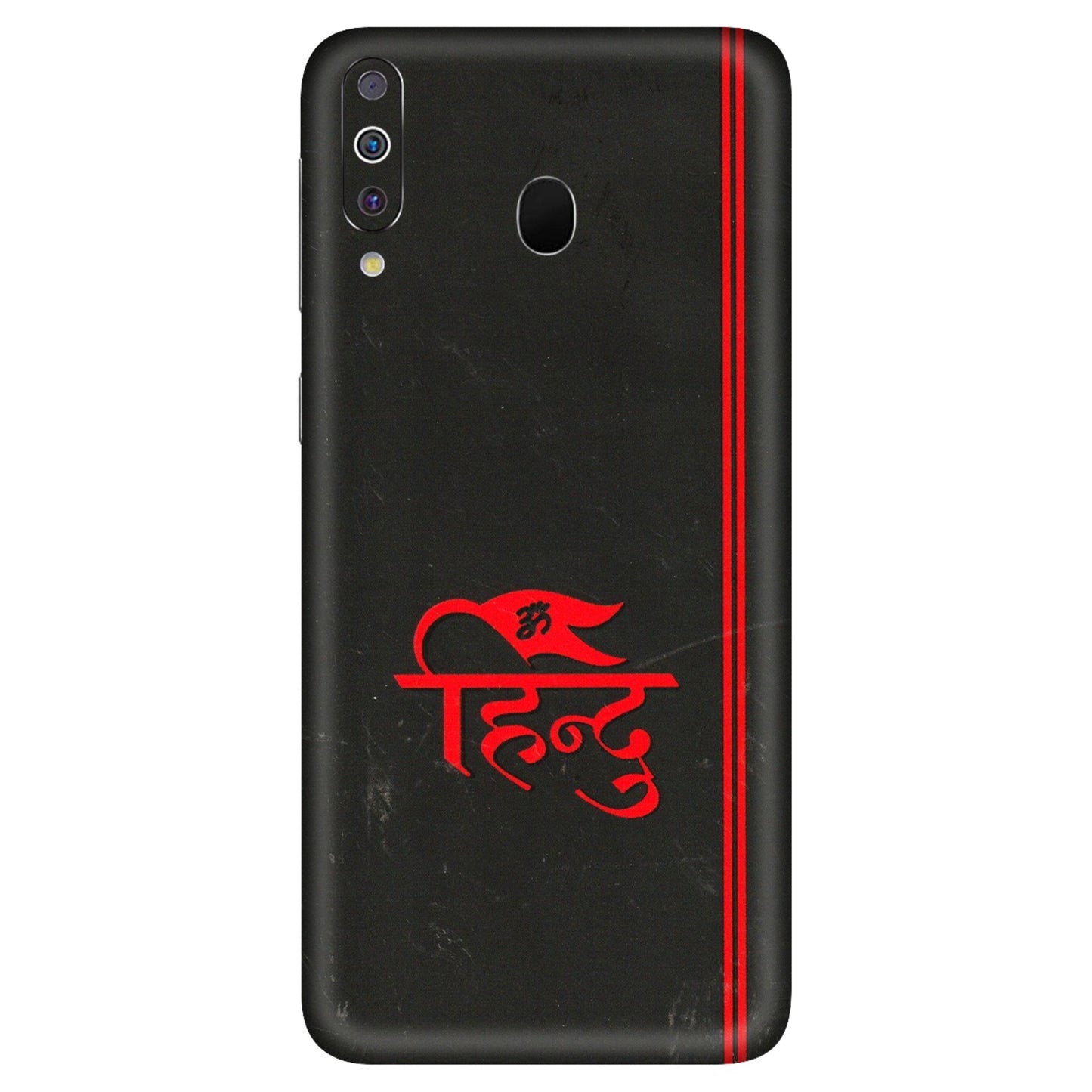 Samsung M/F/Note/Flip and C Phone Skins (All Models) - Hindu Black - 3D Embossed Finish (L-153) Samsung Galaxy M30