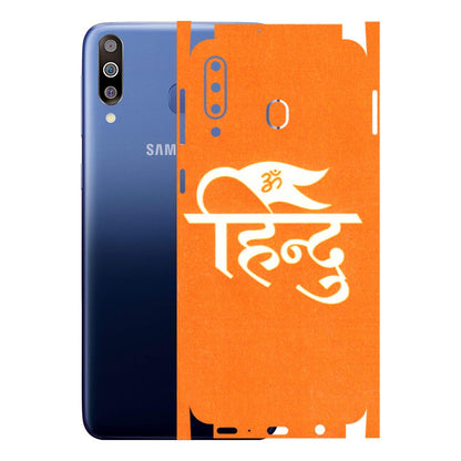Samsung M/F/Note/Flip and C Phone Skins (All Models) - Hindu Kesari - 3D Embossed Finish (L-154) Samsung Galaxy M30