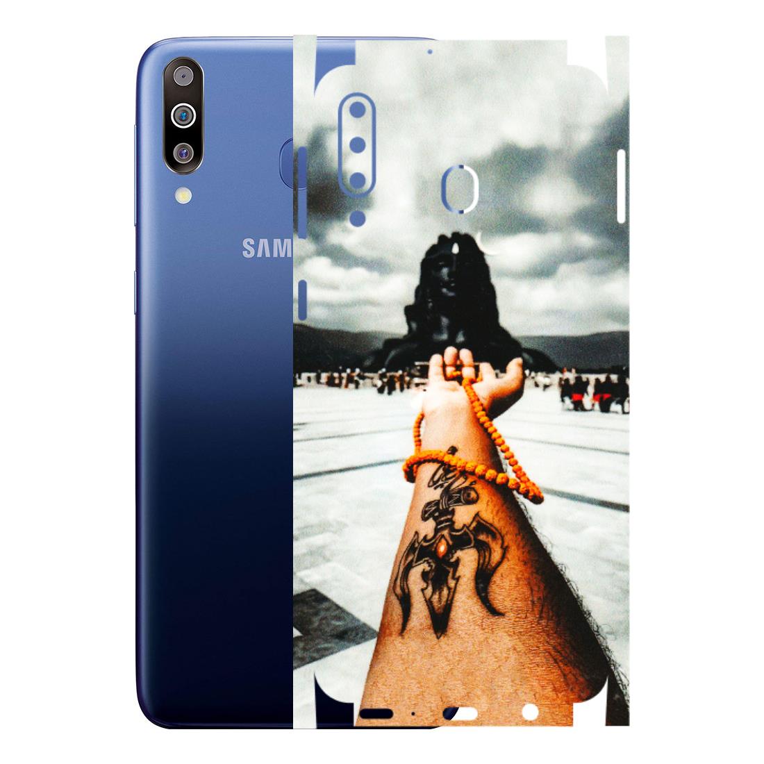 Samsung M/F/Note/Flip and C Phone Skins (All Models) - Jai Adiyogi Mahakaal - 3D Embossed Finish (L-164) Samsung Galaxy M30