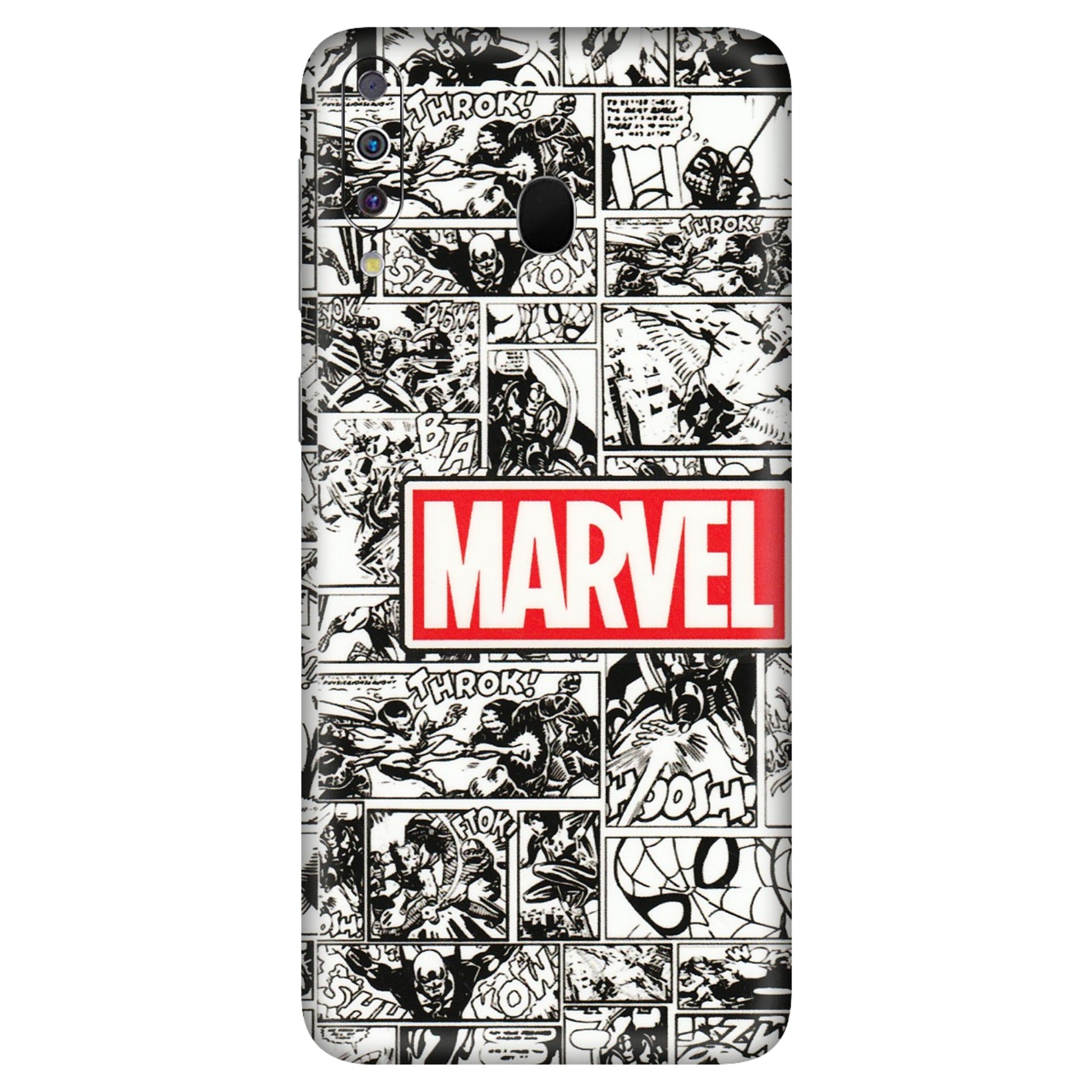 Samsung M/F/Note/Flip and C Phone Skins (All Models) - Marvel Comic - 3D Embossed Finish (L-171) Samsung Galaxy M30