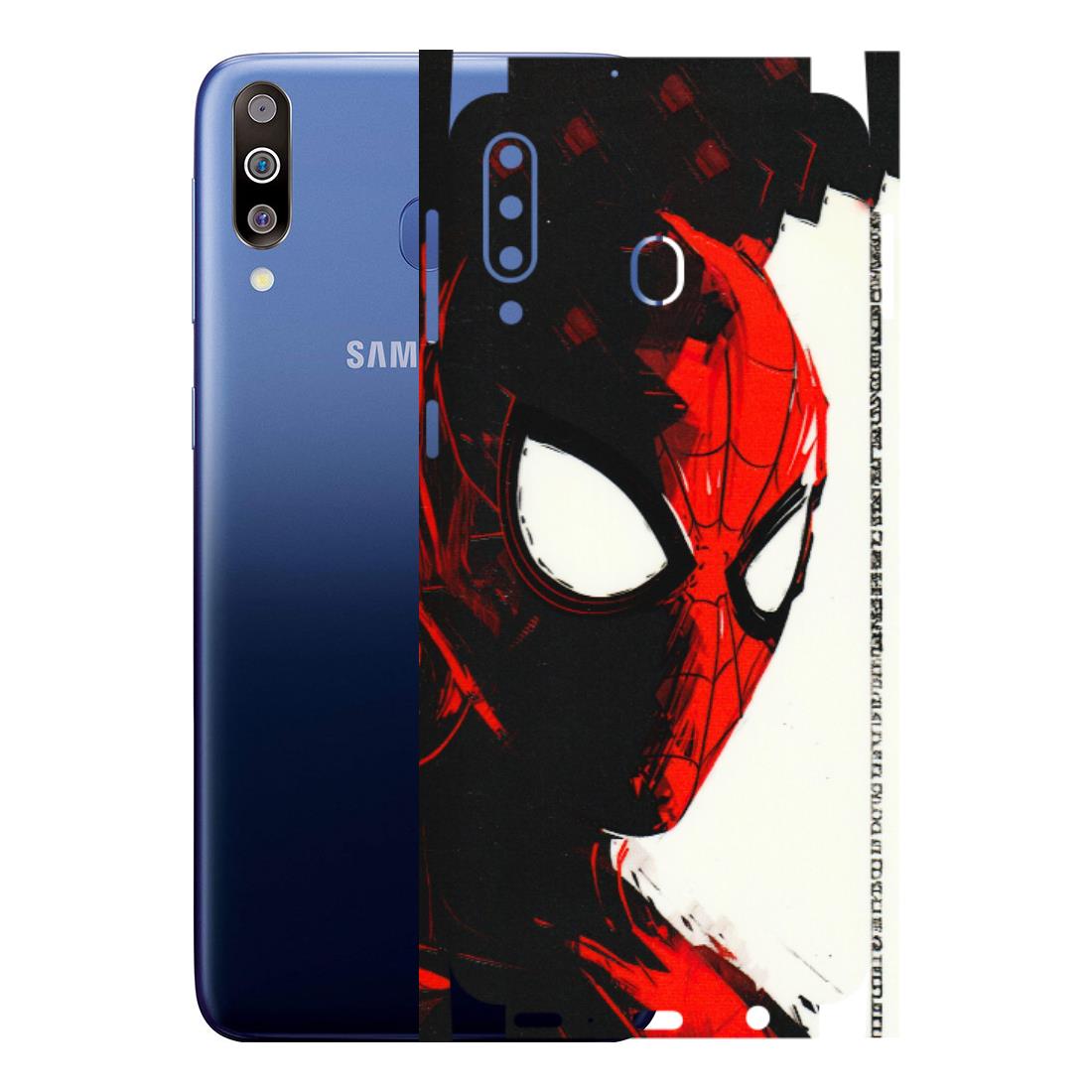 Samsung M/F/Note/Flip and C Phone Skins (All Models) - Spiderman Killer Face - 3D Embossed Finish (L-17) Samsung Galaxy M30