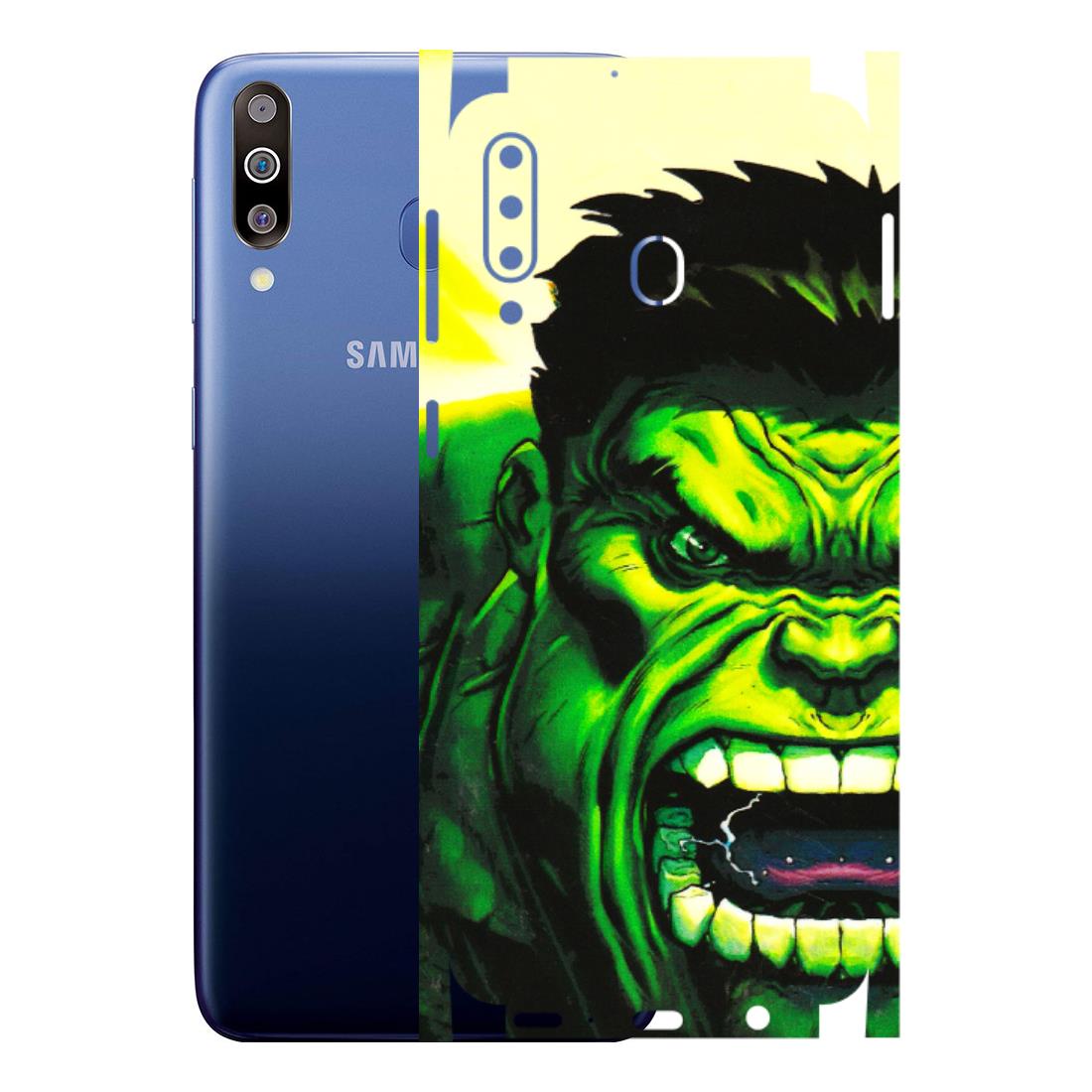 Samsung M/F/Note/Flip and C Phone Skins (All Models) - Hulk - 3D Embossed Finish (L-180) Samsung Galaxy M30