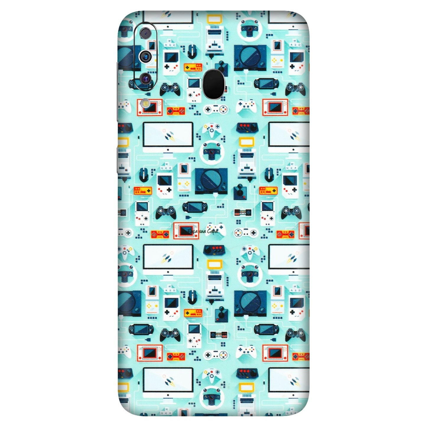 Samsung M/F/Note/Flip and C Phone Skins (All Models) - Gadgets Doodle - 3D Embossed Finish (L-184) Samsung Galaxy M30