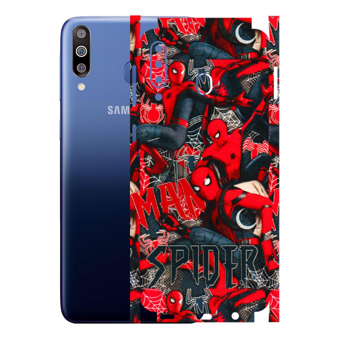 Samsung M/F/Note/Flip and C Phone Skins (All Models) - SpiderMan Cool - 3D Embossed Finish (L-188) Samsung Galaxy M30