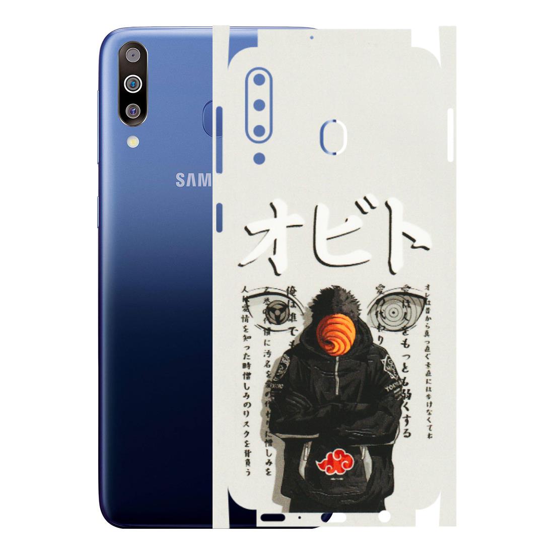 Samsung M/F/Note/Flip and C Phone Skins (All Models) - Obito Anime Eye - 3D Embossed Finish (L-19) Samsung Galaxy M30