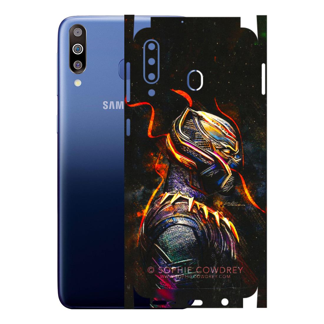 Samsung M/F/Note/Flip and C Phone Skins (All Models) - Black Panther - 3D Embossed Finish (L-190) Samsung Galaxy M30
