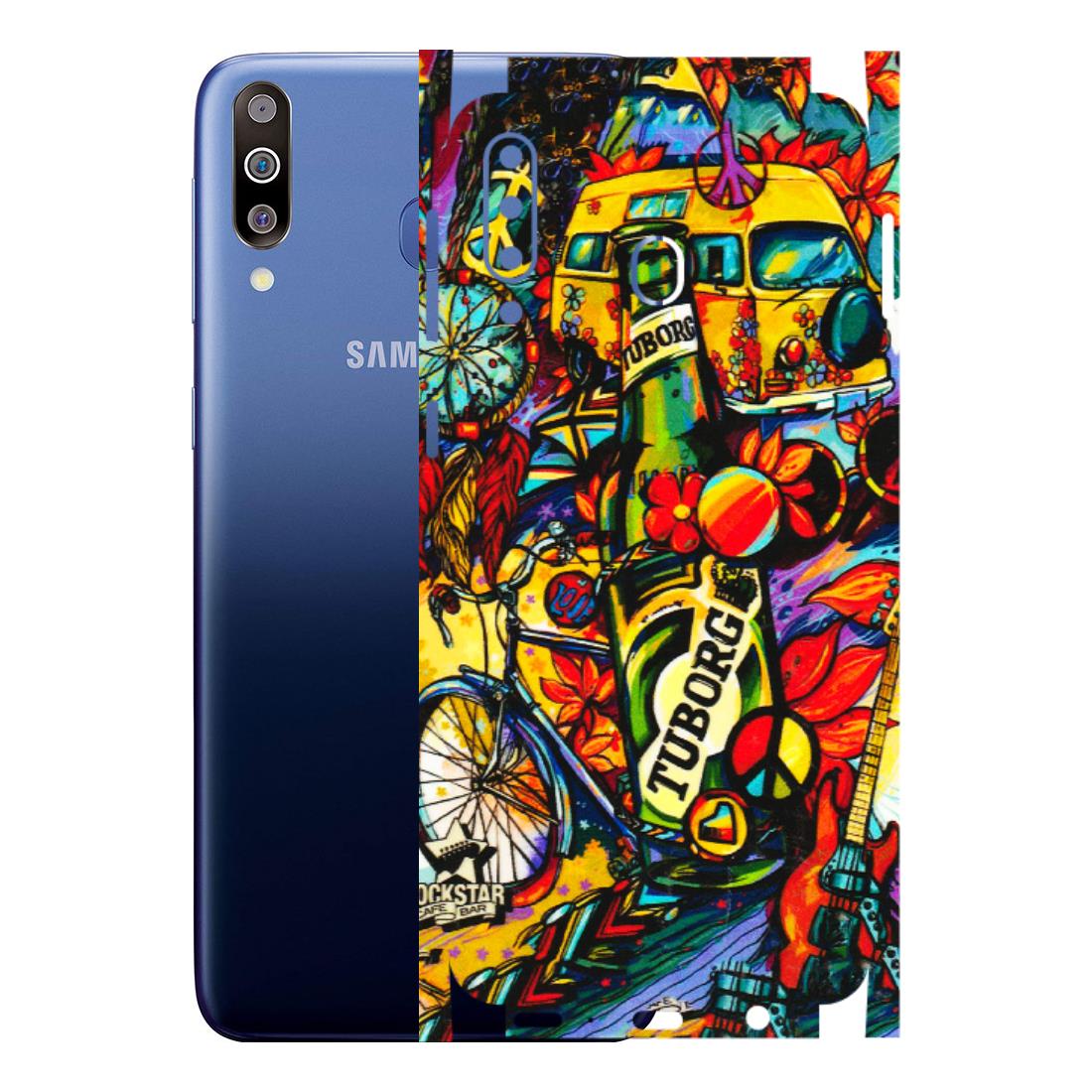 Samsung M/F/Note/Flip and C Phone Skins (All Models) - Cool Beer Bottle - 3D Embossed Finish (L-193) Samsung Galaxy M30