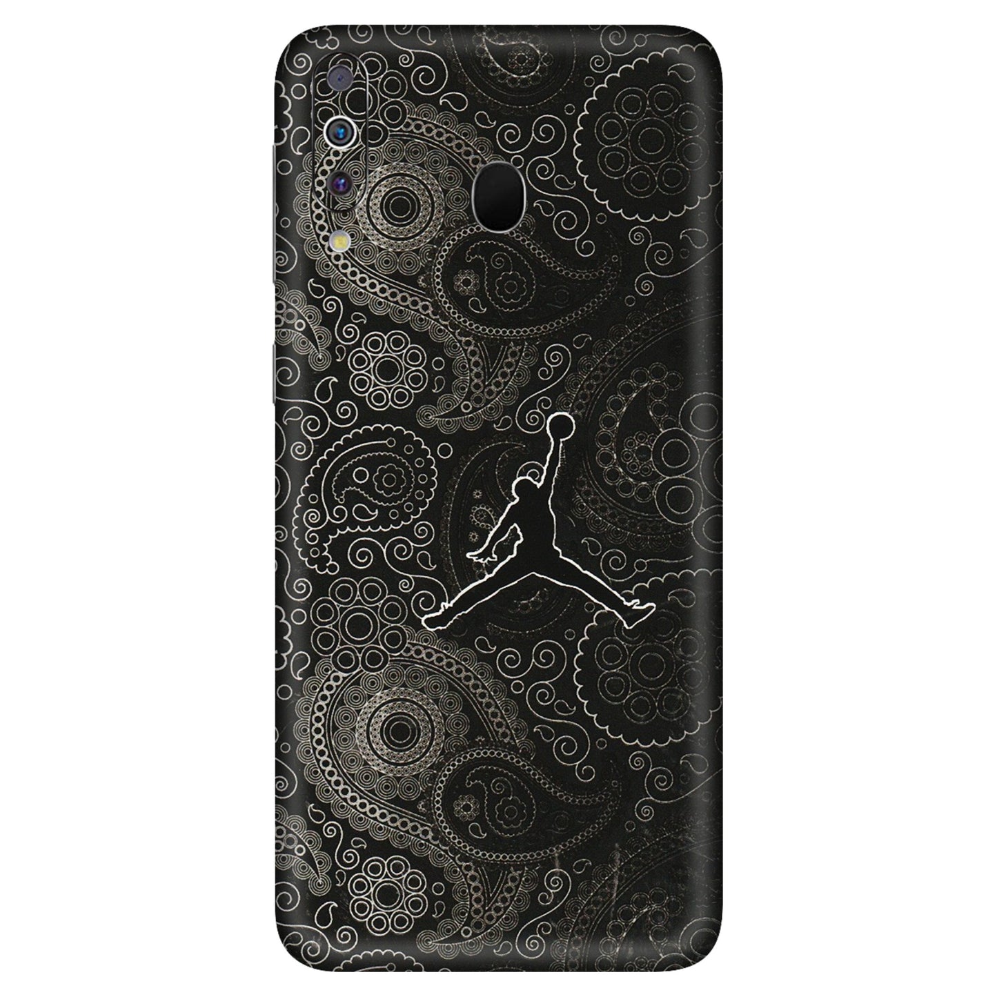 Samsung M/F/Note/Flip and C Phone Skins (All Models) - Basketball Player Artwork - 3D Embossed Finish (L-215) Samsung Galaxy M30