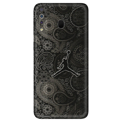 Samsung M/F/Note/Flip and C Phone Skins (All Models) - Basketball Player Artwork - 3D Embossed Finish (L-215) Samsung Galaxy M30