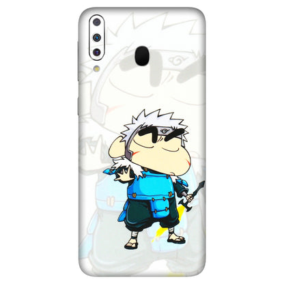 Samsung M/F/Note/Flip and C Phone Skins (All Models) - Angry Young Shinchan - 3D Embossed Finish (L-226) Samsung Galaxy M30