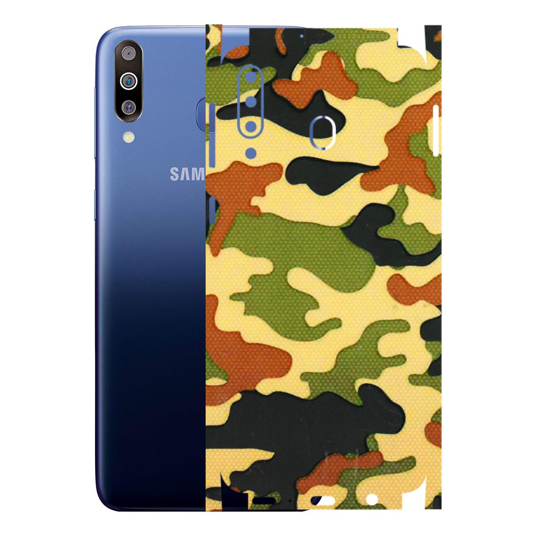 Samsung M/F/Note/Flip and C Phone Skins (All Models) - Indian Military - 3D Embossed Finish (L-234) Samsung Galaxy M30