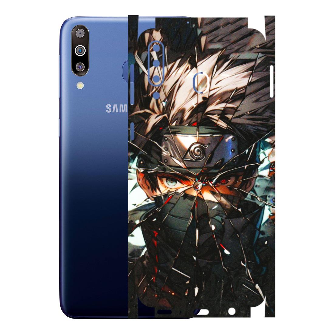 Samsung M/F/Note/Flip and C Phone Skins (All Models) - Kakashi Shattered Glass Effect - 3D Embossed Finish (L-237) Samsung Galaxy M30