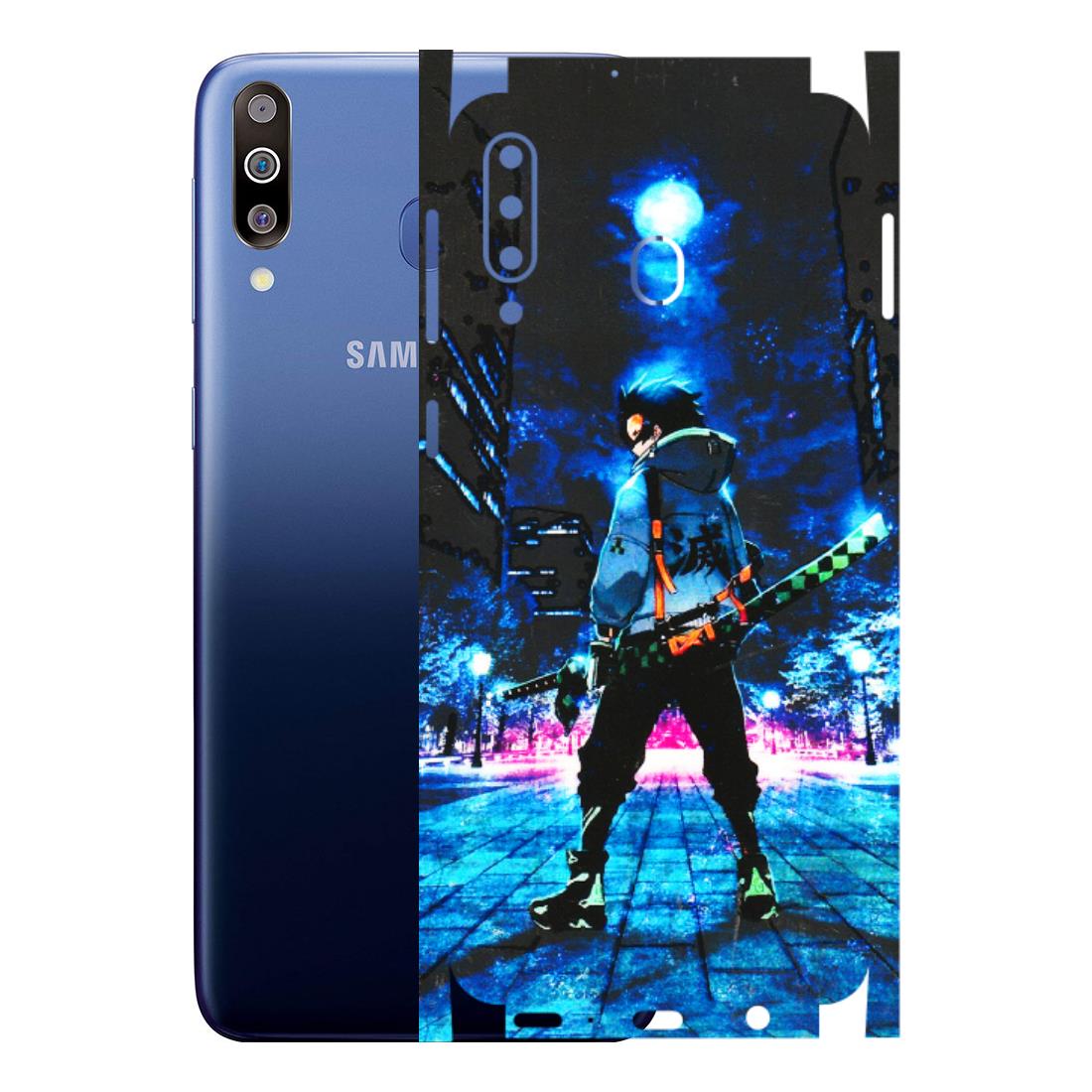 Samsung M/F/Note/Flip and C Phone Skins (All Models) - Demon Slayer Sword - 3D Embossed Finish (L-247) Samsung Galaxy M30