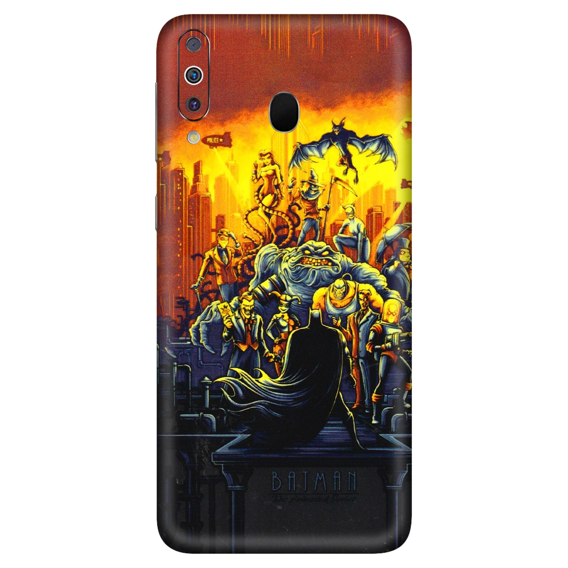 Samsung M/F/Note/Flip and C Phone Skins (All Models) - Games Doodles - 3D Embossed Finish (L-24) Samsung Galaxy M30