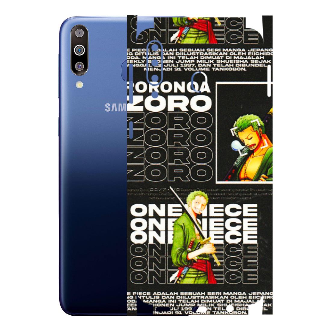 Samsung M/F/Note/Flip and C Phone Skins (All Models) - One Piece Zoro - 3D Embossed Finish (L-250) Samsung Galaxy M30