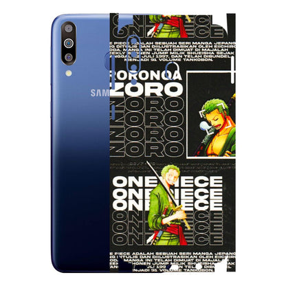 Samsung M/F/Note/Flip and C Phone Skins (All Models) - One Piece Zoro - 3D Embossed Finish (L-250) Samsung Galaxy M30