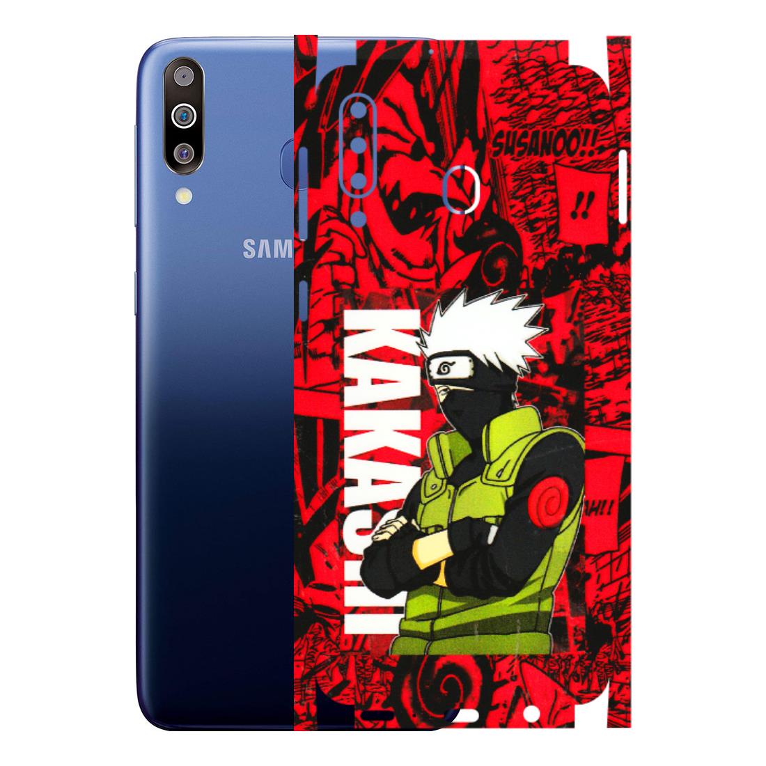 Samsung M/F/Note/Flip and C Phone Skins (All Models) - Kakashi Red Anime - 3D Embossed Finish (L-251) Samsung Galaxy M30