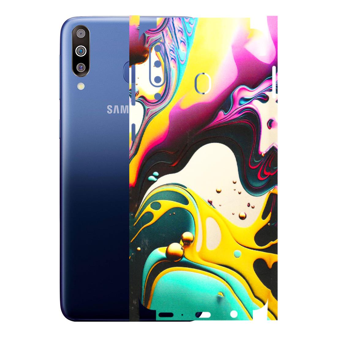 Samsung M/F/Note/Flip and C Phone Skins (All Models) - Multicolor Abstract pattern - 3D Embossed Finish (L-254) Samsung Galaxy M30