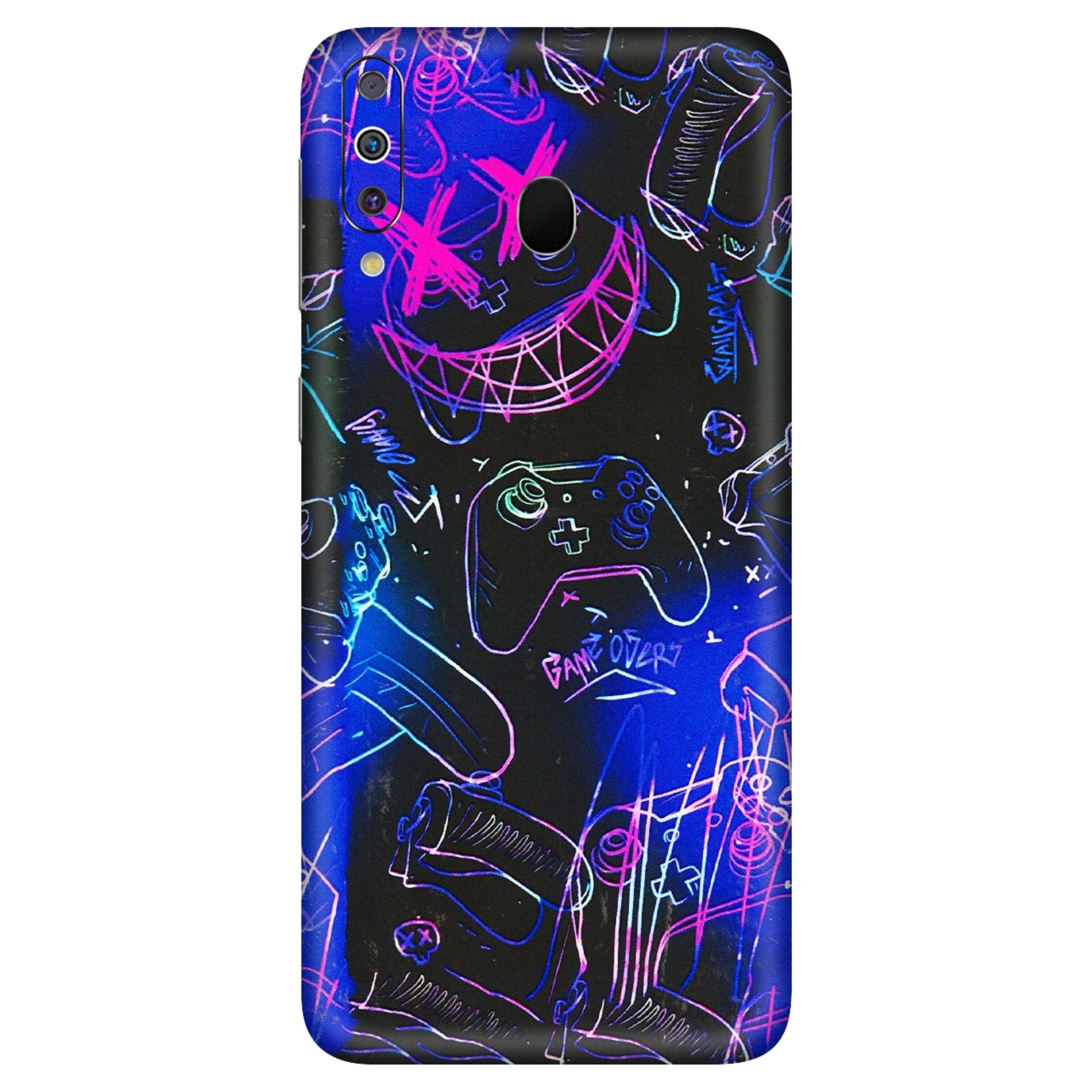 Samsung M/F/Note/Flip and C Phone Skins (All Models) - Gamers Paradise - 3D Embossed Finish (L-258) Samsung Galaxy M30
