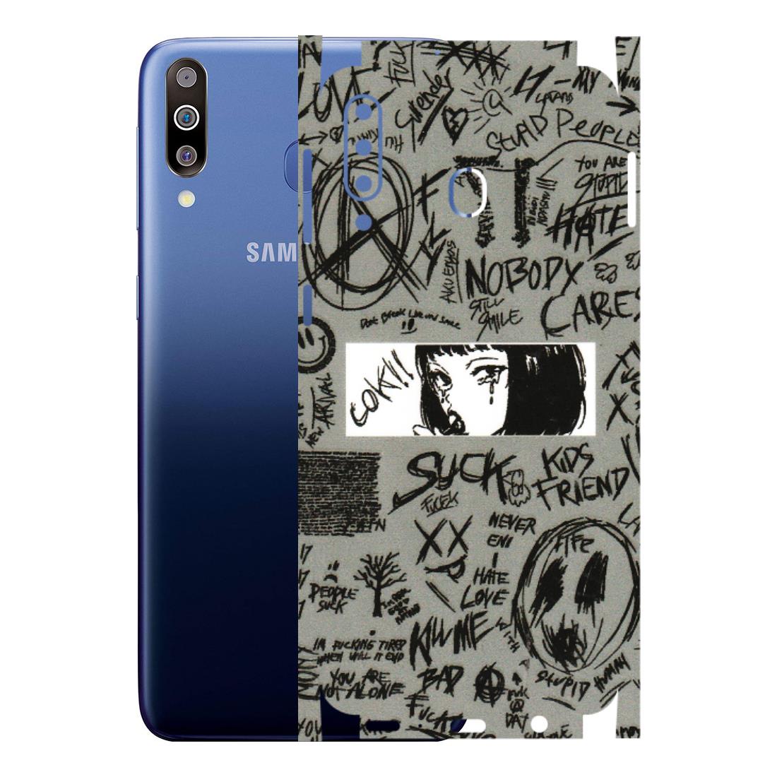 Samsung M/F/Note/Flip and C Phone Skins (All Models) - Never Have Love Anime - 3D Embossed Finish (L-260) Samsung Galaxy M30