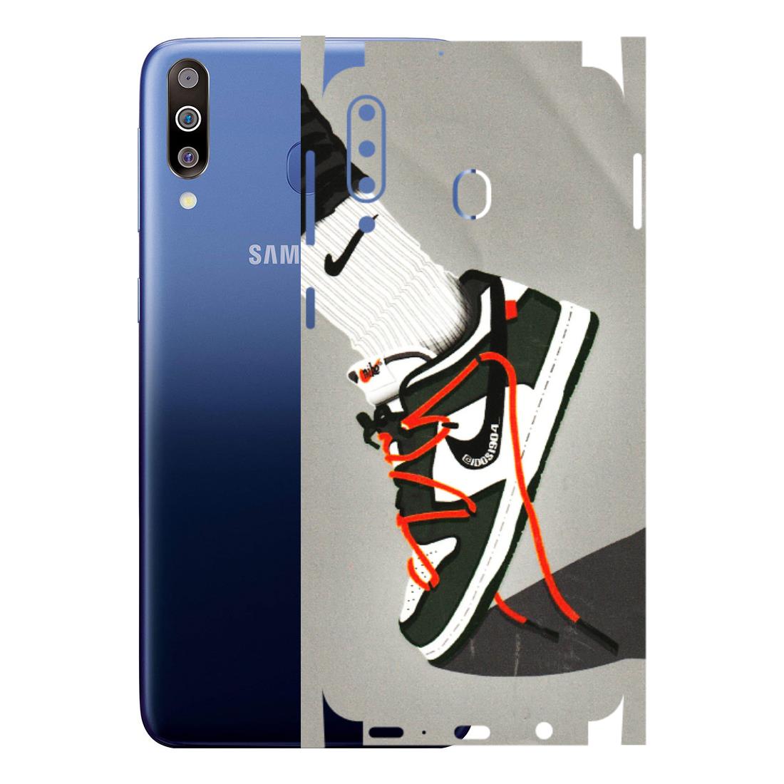 Samsung M/F/Note/Flip and C Phone Skins (All Models) - New Grey Sneaker - 3D Embossed Finish (L-261) Samsung Galaxy M30