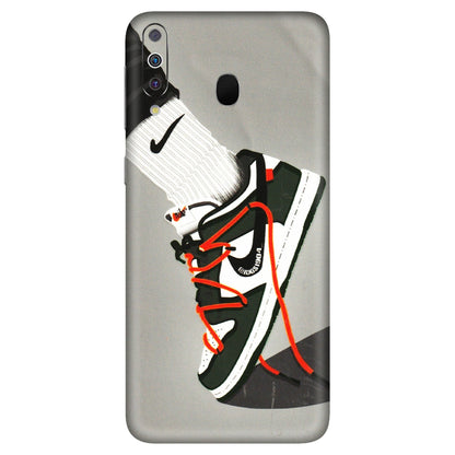 Samsung M/F/Note/Flip and C Phone Skins (All Models) - New Grey Sneaker - 3D Embossed Finish (L-261) Samsung Galaxy M30
