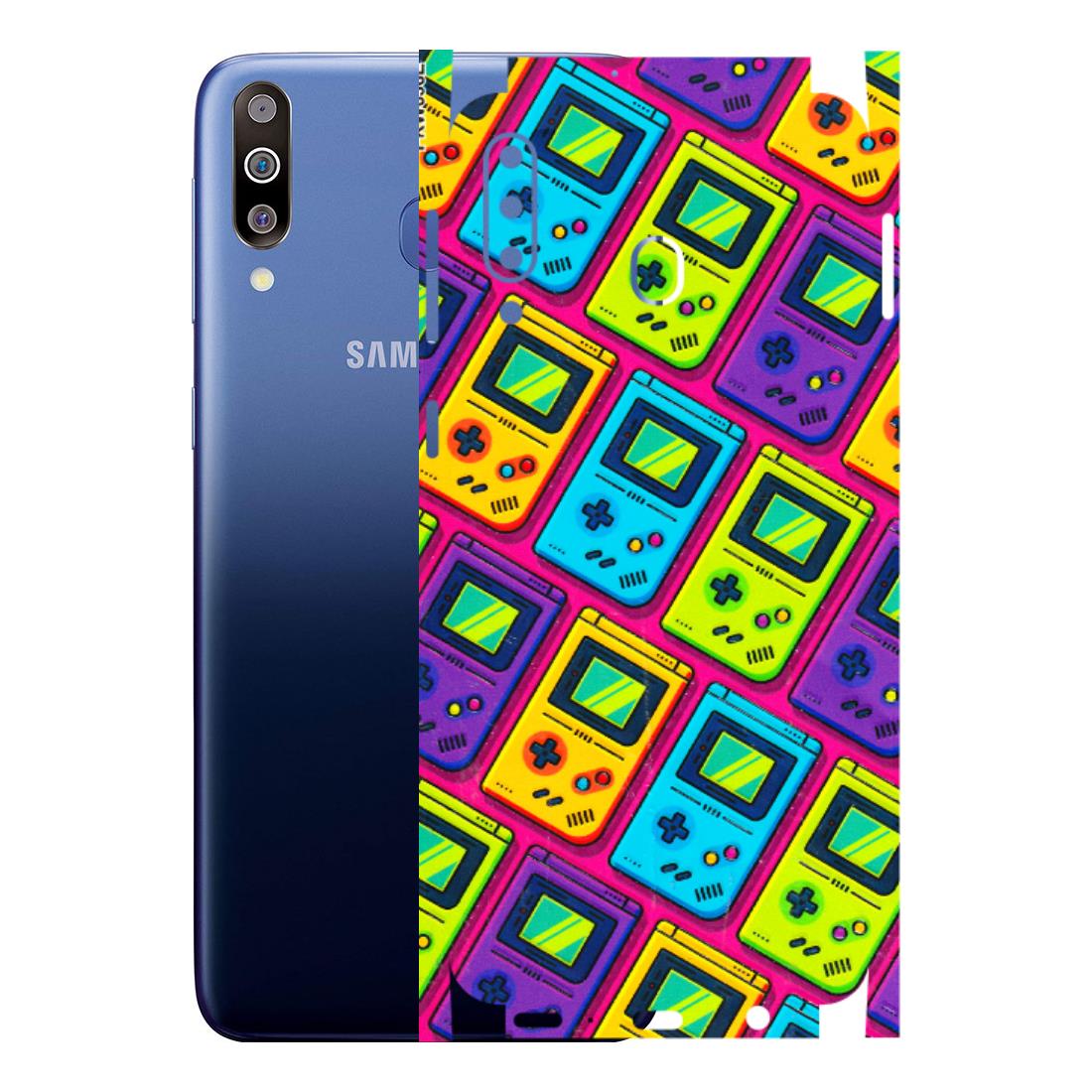 Samsung M/F/Note/Flip and C Phone Skins (All Models) - Gameboy Colourful - 3D Embossed Finish (L-266) Samsung Galaxy M30