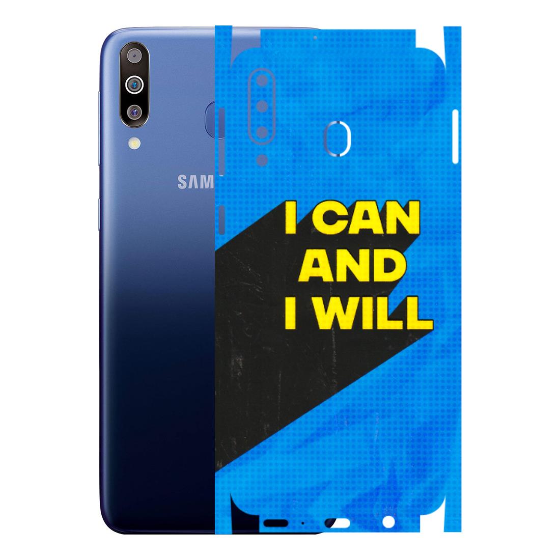 Samsung M/F/Note/Flip and C Phone Skins (All Models) - I Can And I Will - 3D Embossed Finish (L-281) Samsung Galaxy M30
