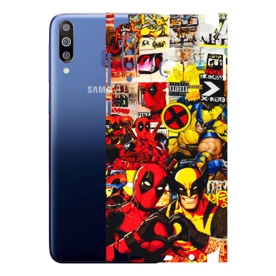 Samsung M/F/Note/Flip and C Phone Skins (All Models) - Spidy Wolverine - 3D Embossed Finish (L-310) Samsung Galaxy M30