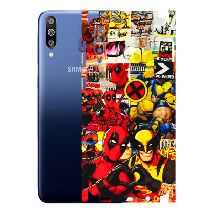 Samsung M/F/Note/Flip and C Phone Skins (All Models) - Spidy Wolverine - 3D Embossed Finish (L-310) Samsung Galaxy M30