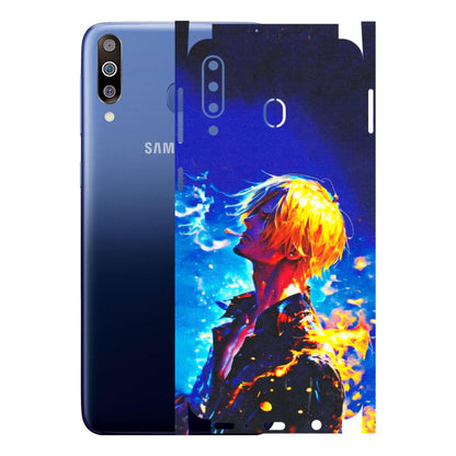 Samsung M/F/Note/Flip and C Phone Skins (All Models) - Sanji Vinsmoke One Piece - 3D Embossed Finish (L-319) Samsung Galaxy M30
