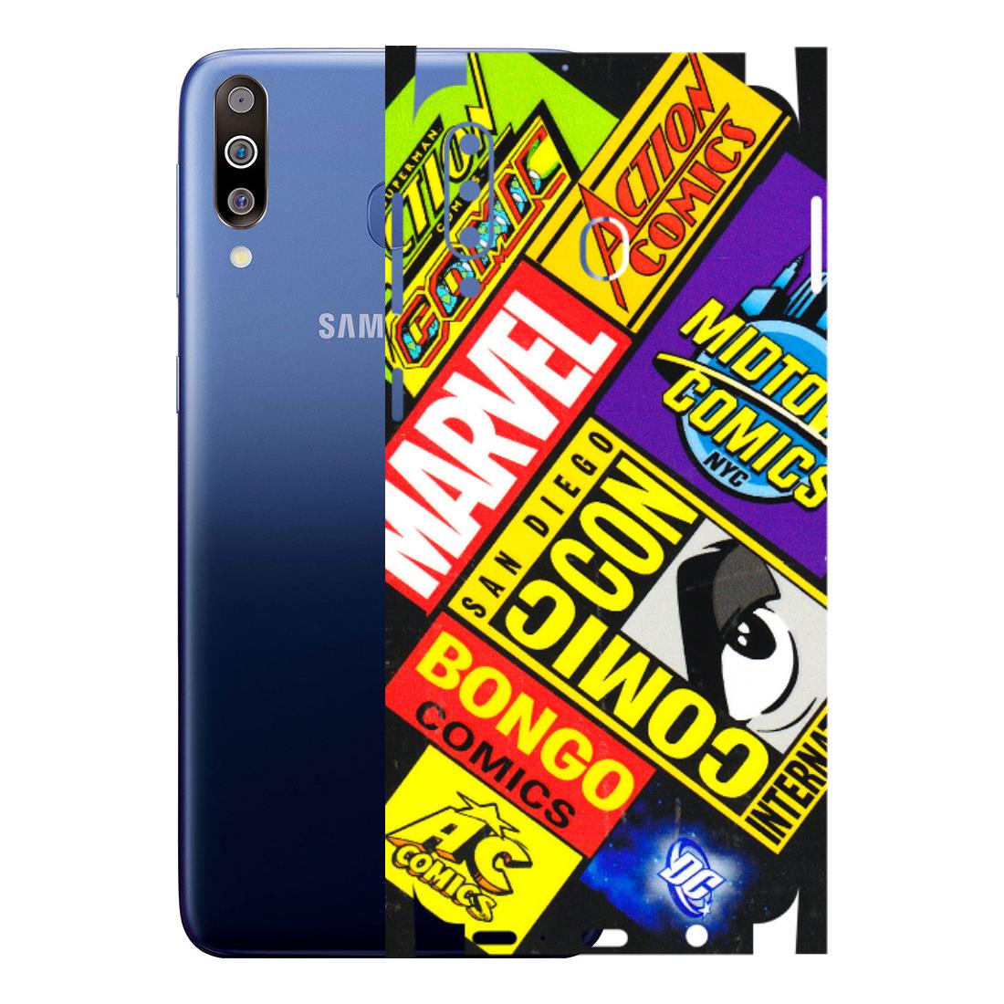 Samsung M/F/Note/Flip and C Phone Skins (All Models) - Bongo Comic Con - 3D Embossed Finish (L-325) Samsung Galaxy M30