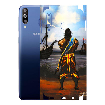 Samsung M/F/Note/Flip and C Phone Skins (All Models) - Heavenly God Figure - 3D Embossed Finish (L-34) Samsung Galaxy M30