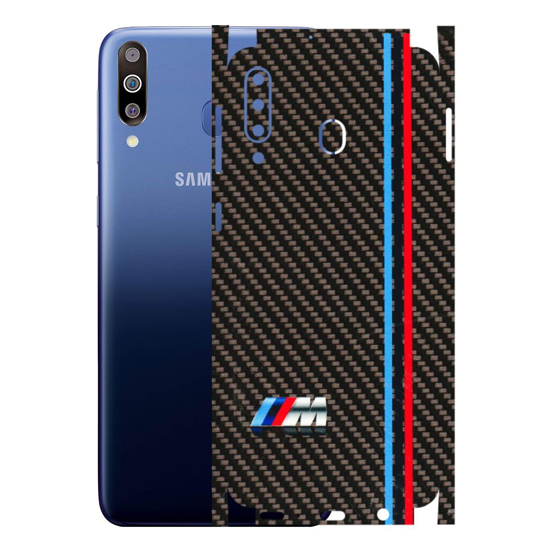 Samsung M/F/Note/Flip and C Phone Skins (All Models) - BM Carbon Fiber Feels - 3D Embossed Finish (L-38) Samsung Galaxy M30
