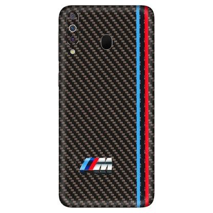 Samsung M/F/Note/Flip and C Phone Skins (All Models) - BM Carbon Fiber Feels - 3D Embossed Finish (L-38) Samsung Galaxy M30