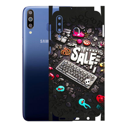 Samsung M/F/Note/Flip and C Phone Skins (All Models) - Gadgets Sale - 3D Embossed Finish (L-50) Samsung Galaxy M30