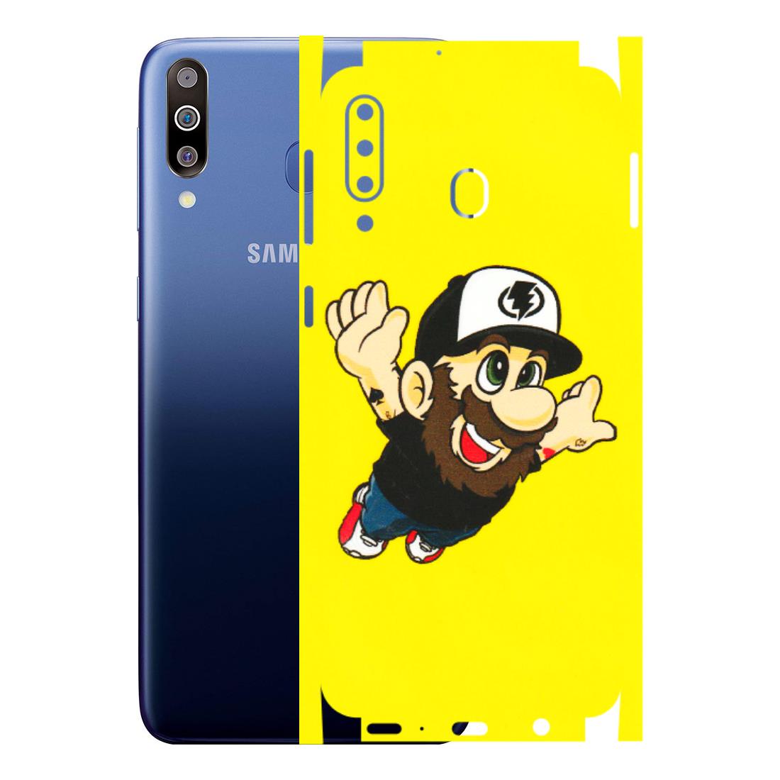 Samsung M/F/Note/Flip and C Phone Skins (All Models) - Flying Beardo - 3D Embossed Finish (L-60) Samsung Galaxy M30