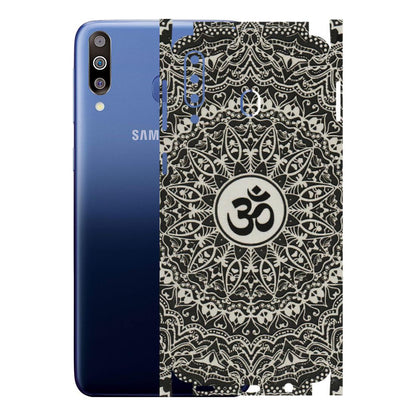 Samsung M/F/Note/Flip and C Phone Skins (All Models) - Aum Elegant Mandala - 3D Embossed Finish (L-62) Samsung Galaxy M30