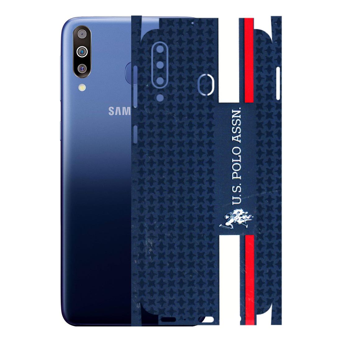 Samsung M/F/Note/Flip and C Phone Skins (All Models) - US POLO Designer Brand - 3D Embossed Finish (L-65) Samsung Galaxy M30