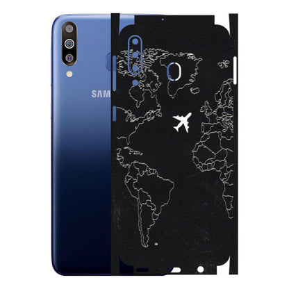 Samsung M/F/Note/Flip and C Phone Skins (All Models) - Never Ending Travel - 3D Embossed Finish (L-79) Samsung Galaxy M30