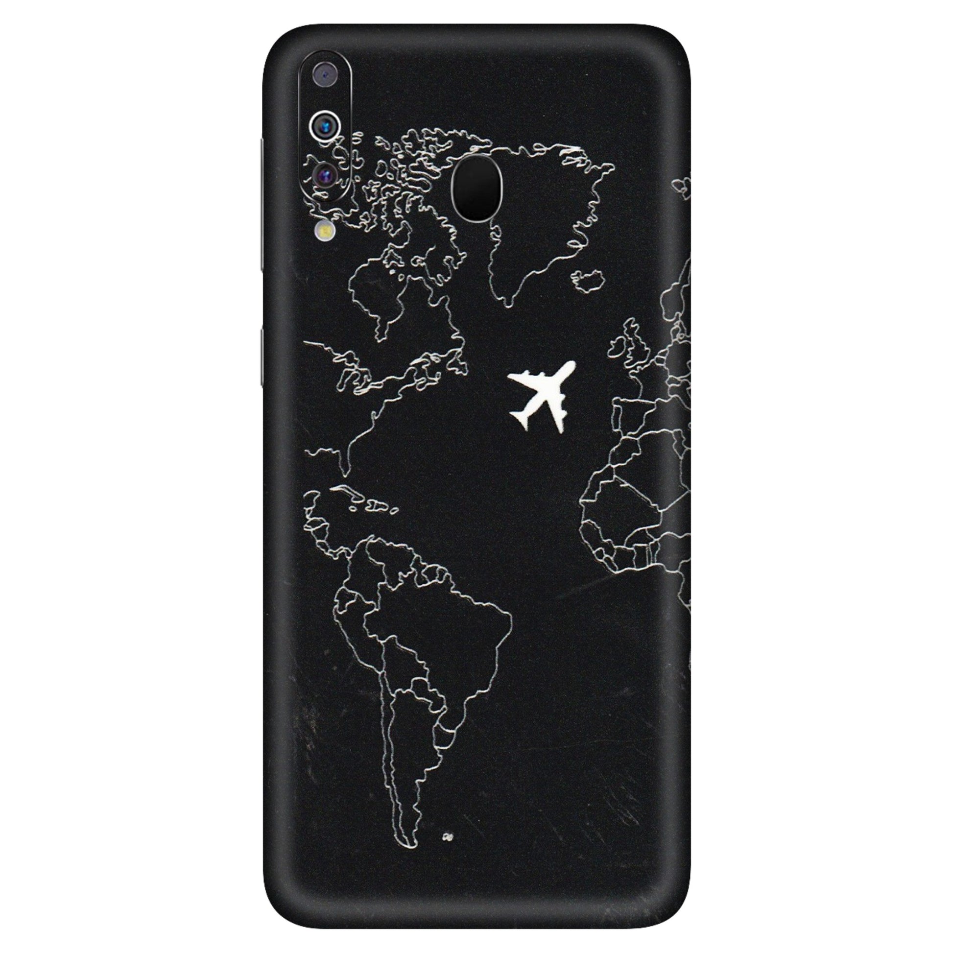 Samsung M/F/Note/Flip and C Phone Skins (All Models) - Never Ending Travel - 3D Embossed Finish (L-79) Samsung Galaxy M30