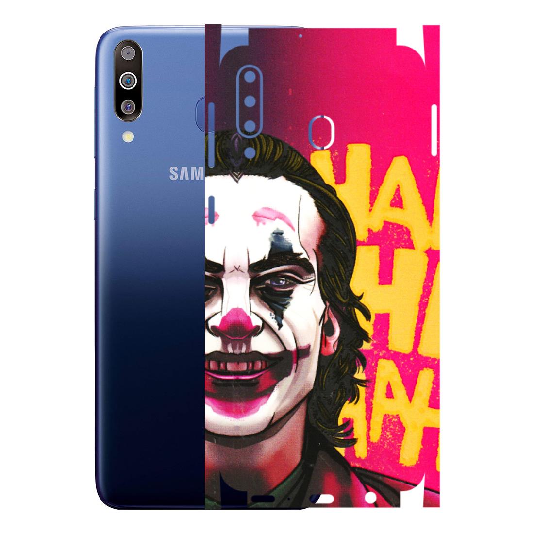 Samsung M/F/Note/Flip and C Phone Skins (All Models) - Joker Evil Laugh - 3D Embossed Finish (L-97) Samsung Galaxy M30