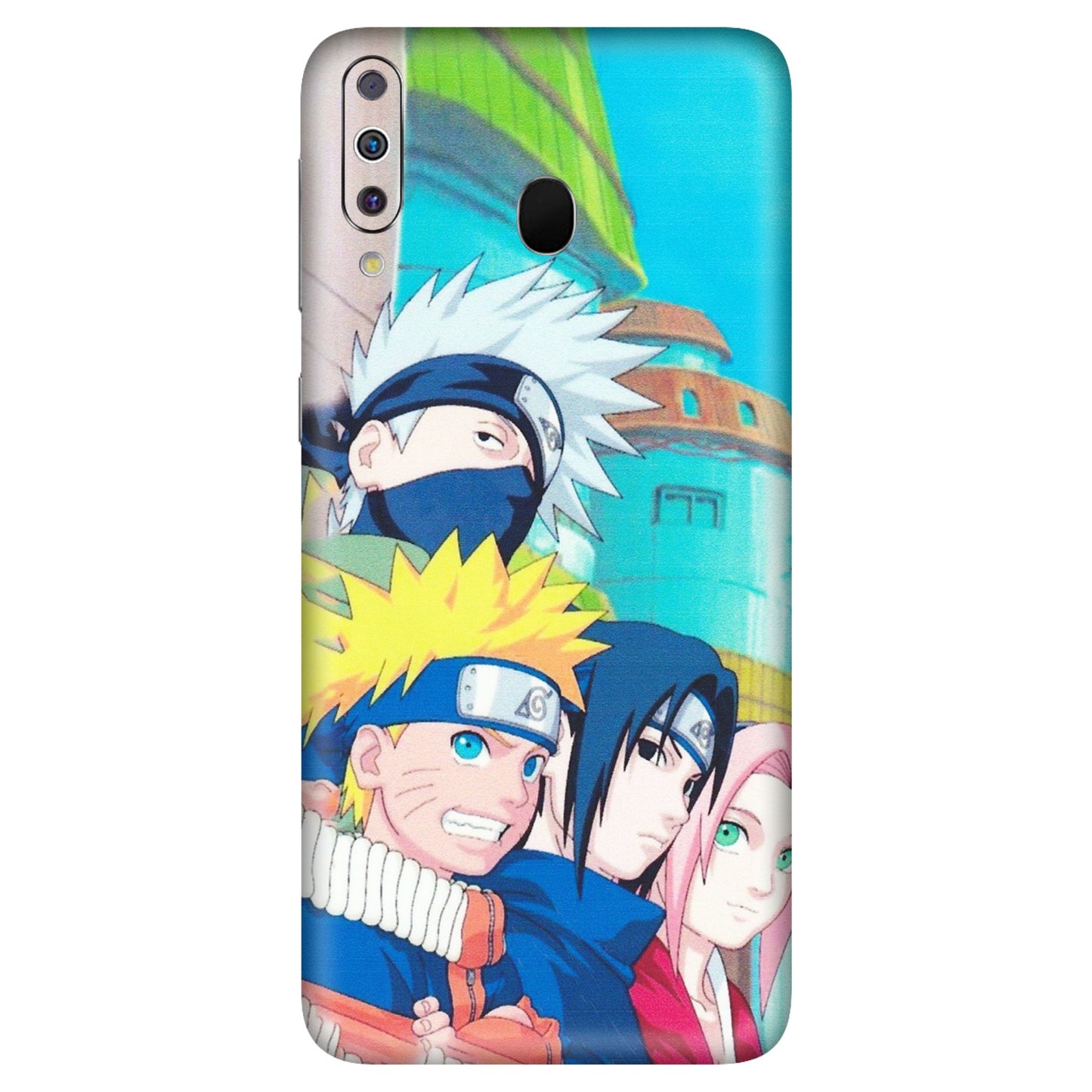 Samsung M/F/Note/Flip and C Phone Skins (All Models) - Team Minato And Kakashi - Matte Finish (M-101) Samsung Galaxy M30