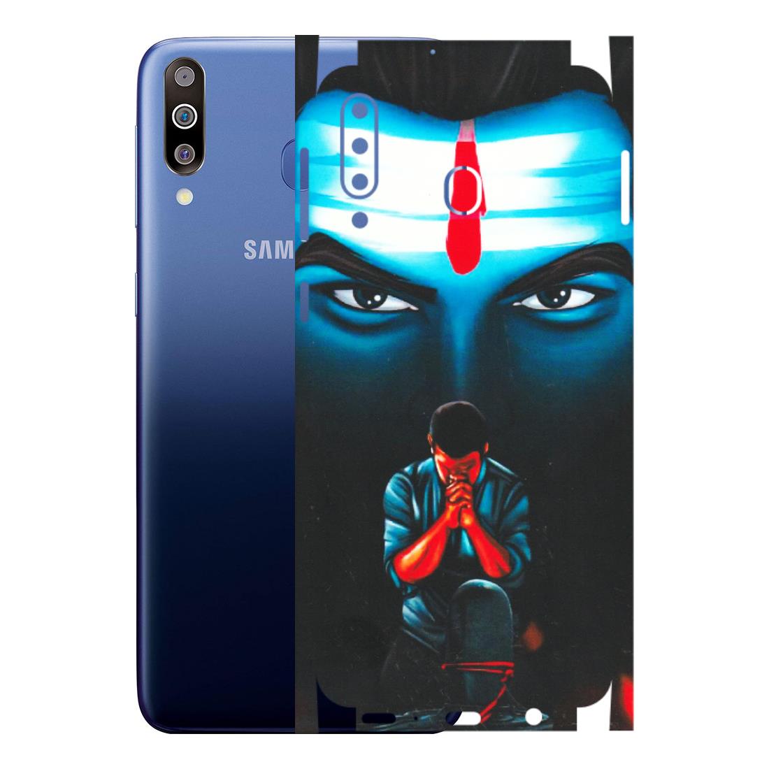 Samsung M/F/Note/Flip and C Phone Skins (All Models) - Mahakal Bhakt - Matte Finish (M-112) Samsung Galaxy M30