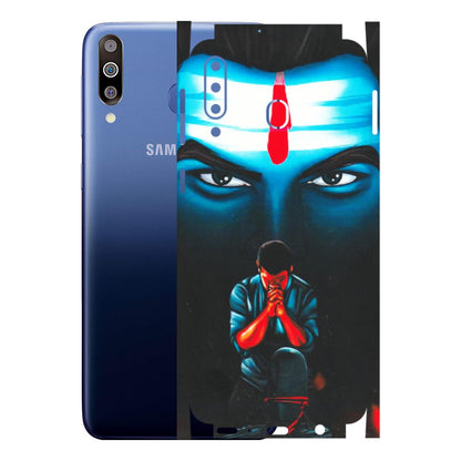 Samsung M/F/Note/Flip and C Phone Skins (All Models) - Mahakal Bhakt - Matte Finish (M-112) Samsung Galaxy M30