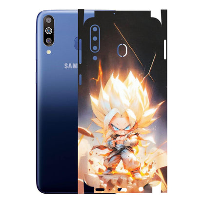 Samsung M/F/Note/Flip and C Phone Skins (All Models) - Goku Dragon Cute Anime - Matte Finish (M-131) Samsung Galaxy M30