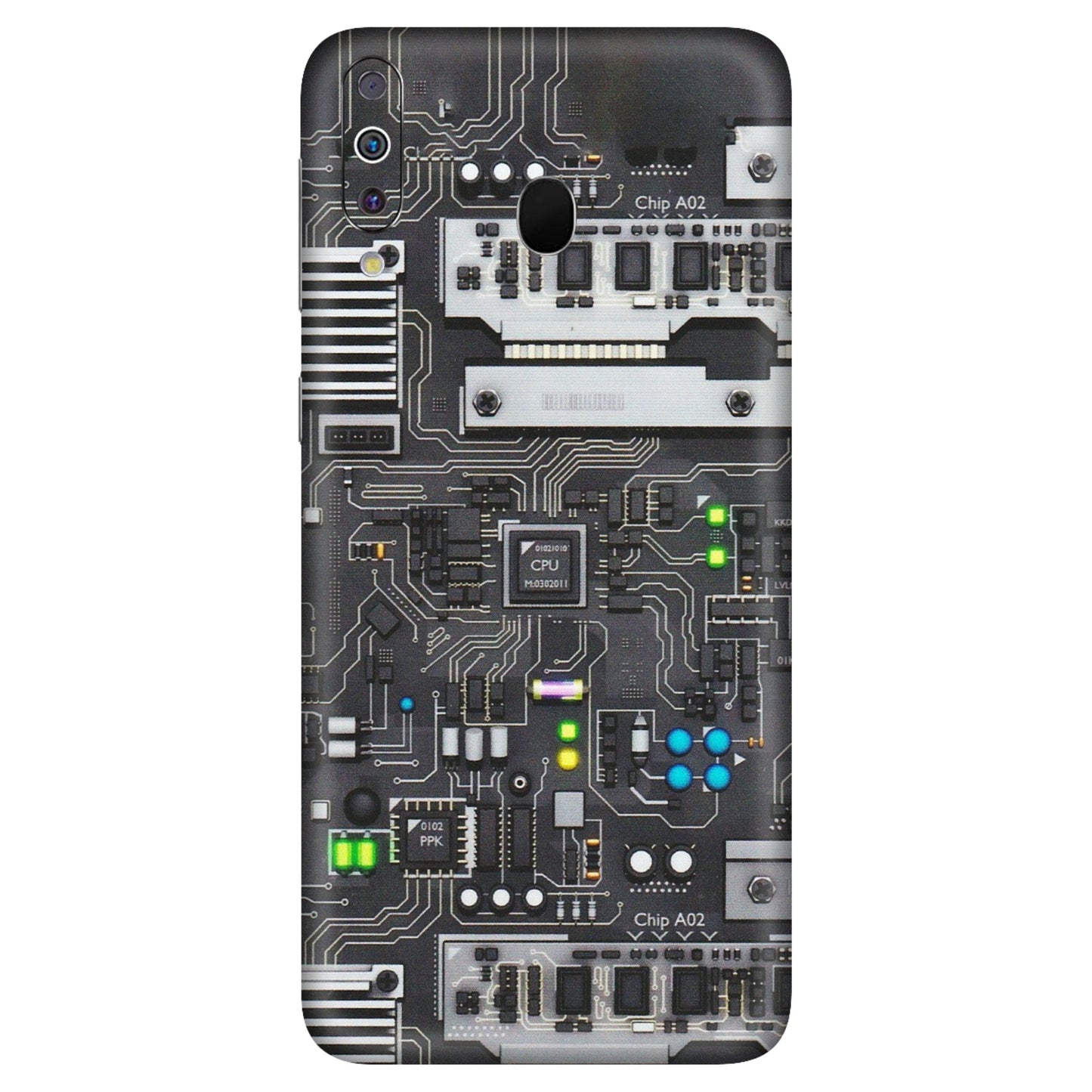 Samsung M/F/Note/Flip and C Phone Skins (All Models) - Motherboard Internals - Matte Finish (M-135) Samsung Galaxy M30